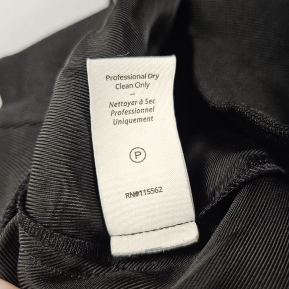 Cinq a Sept Tous Les Jours Giles Satin Jogger Size XL Pant Black Travel Designer - Picture 14 of 16